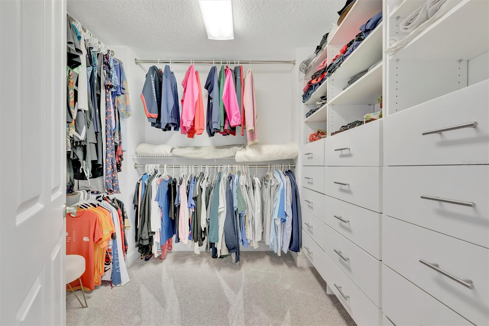 primary walk in closet