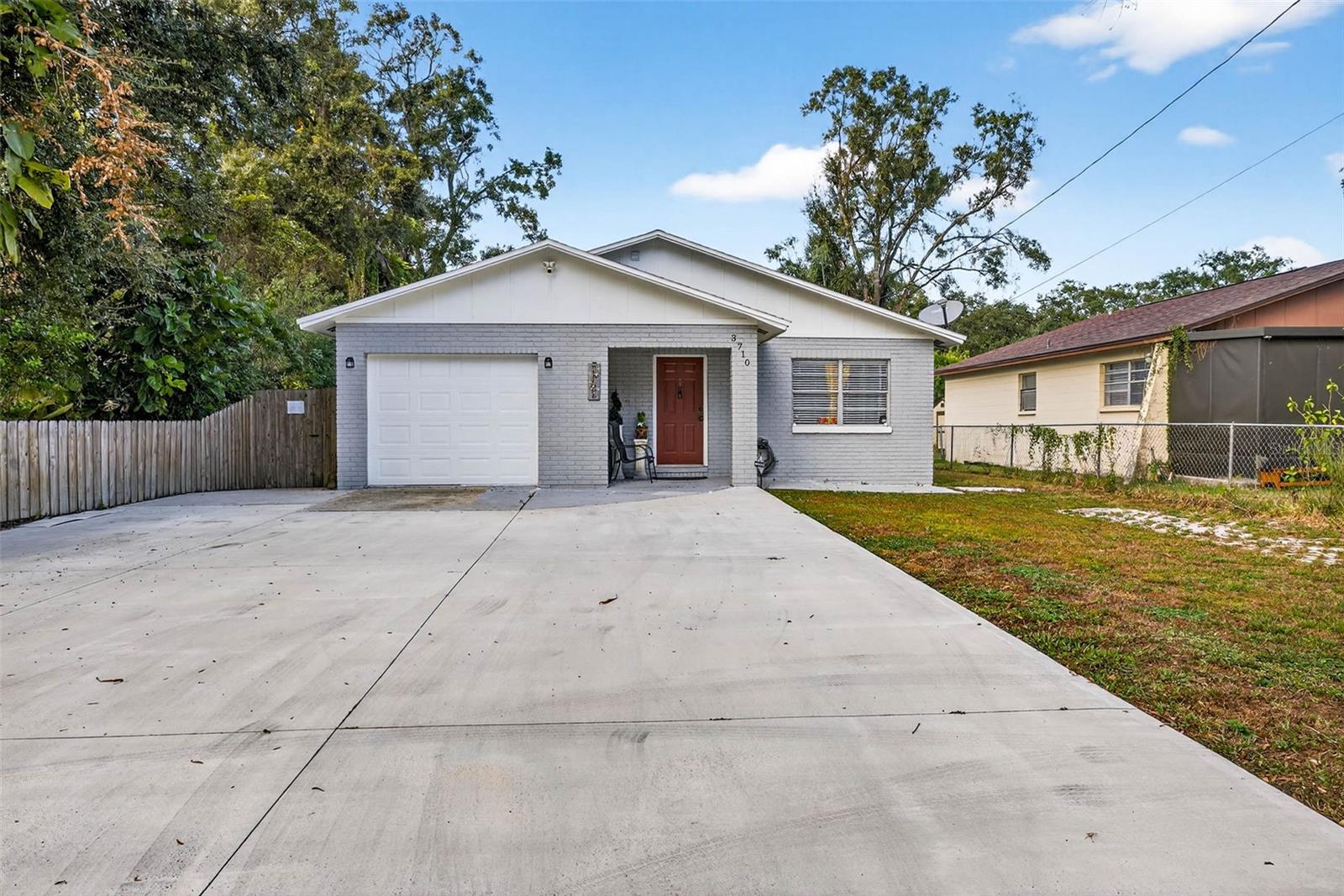 Front view of home
