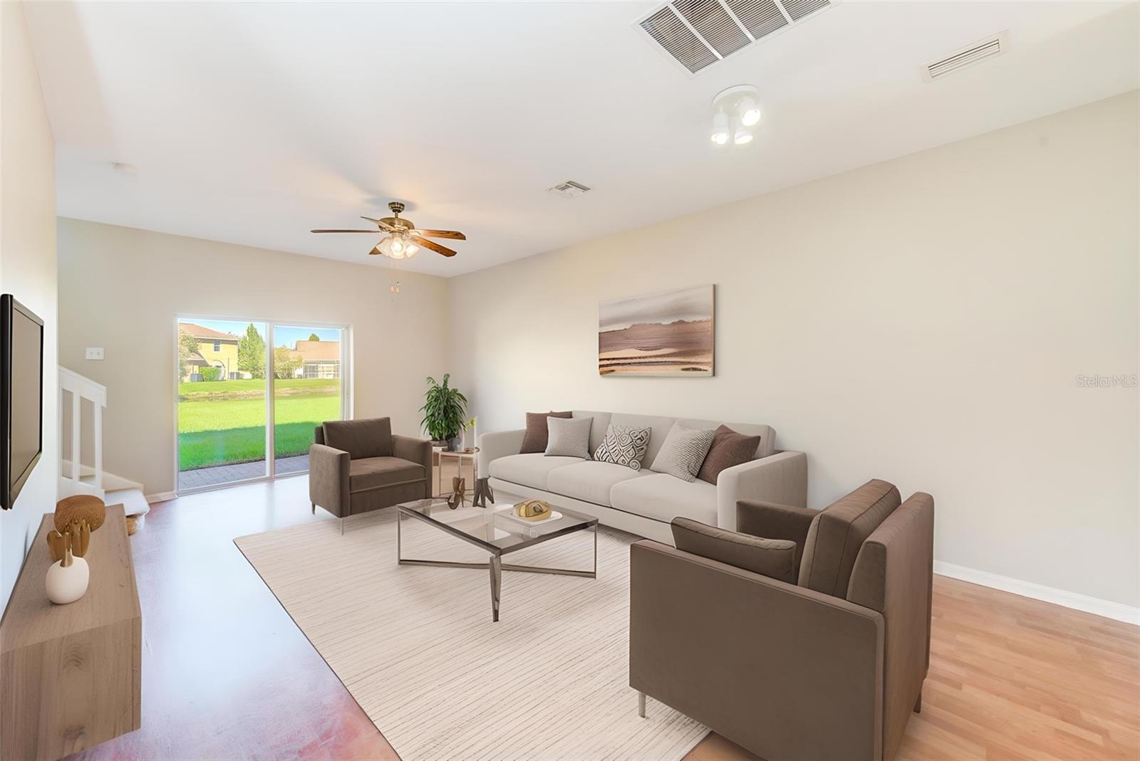 GREAT ROOM STAGED