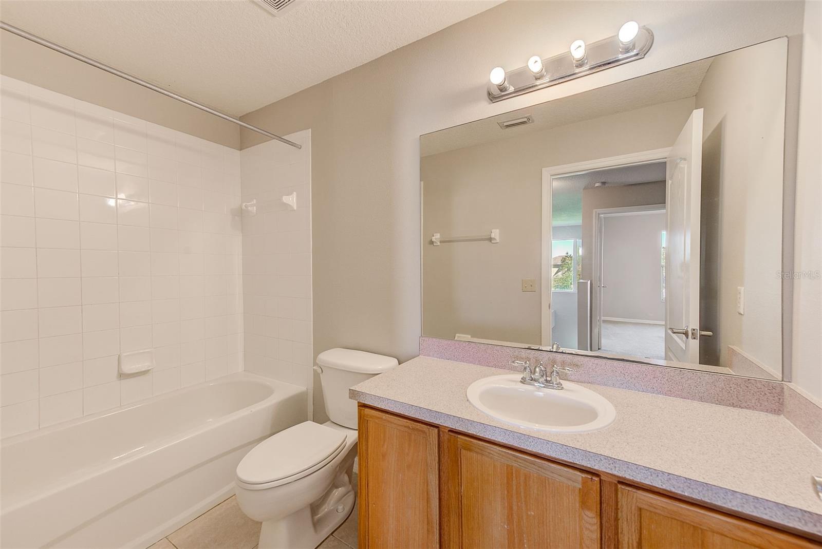 HALL BATH UPSTAIRS
