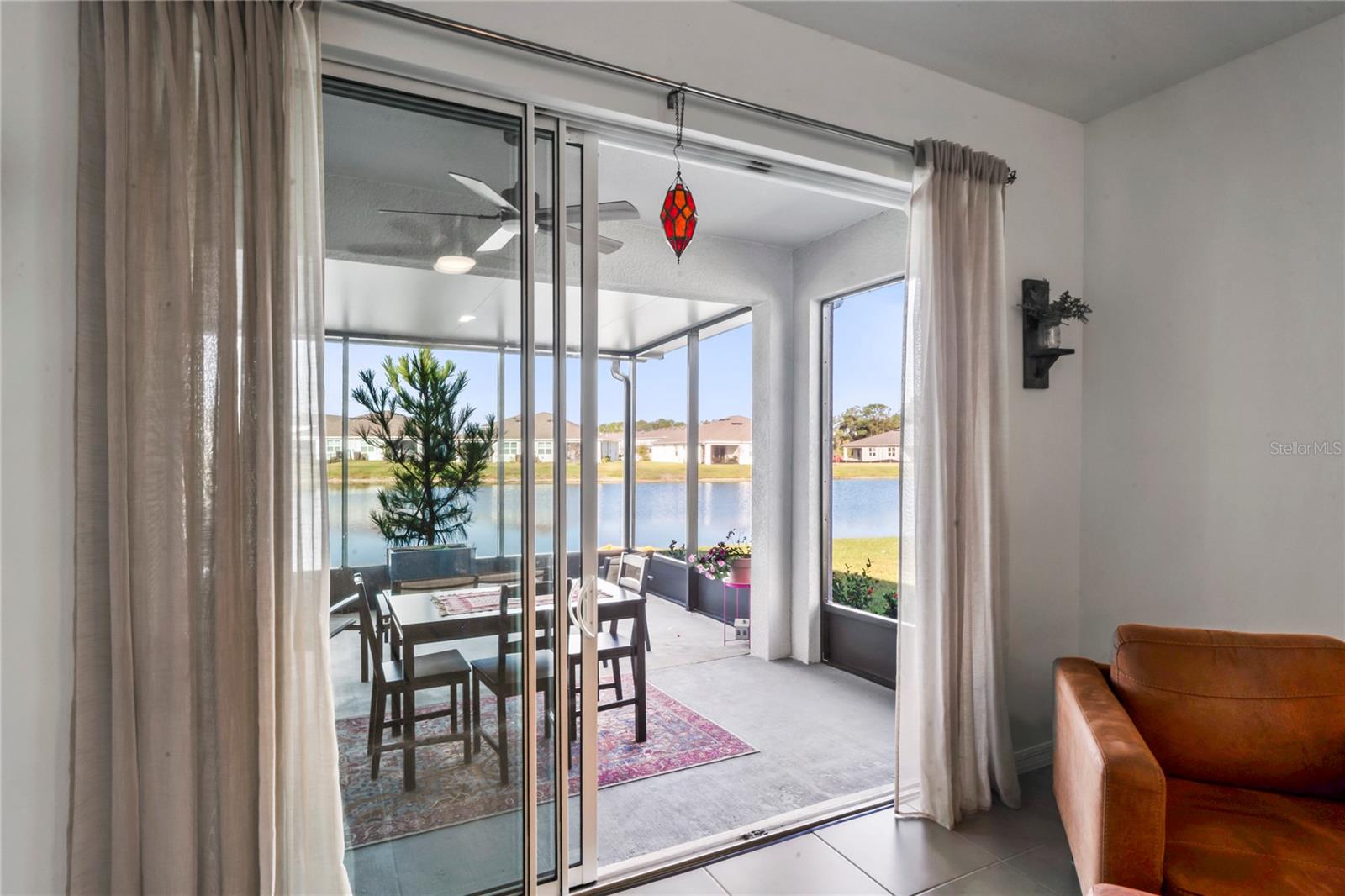 Living room exit to Lanai