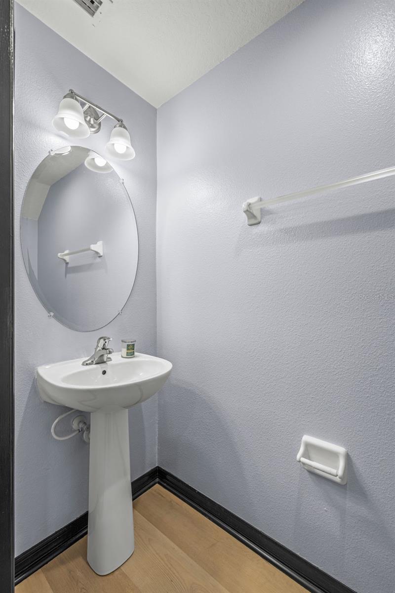 downstairs half bath