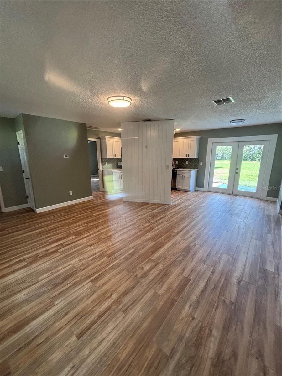 Living Area Feature Wall