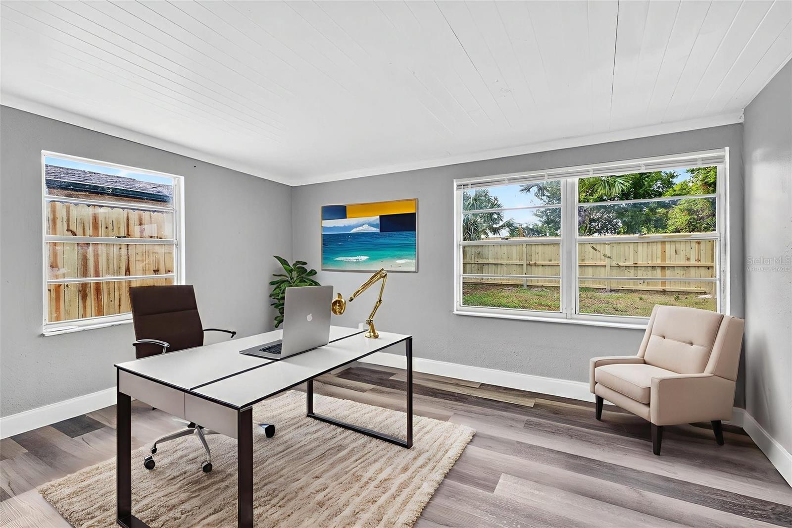 VIRTUALLY STAGED OFFICE/ BONUS ROOM!