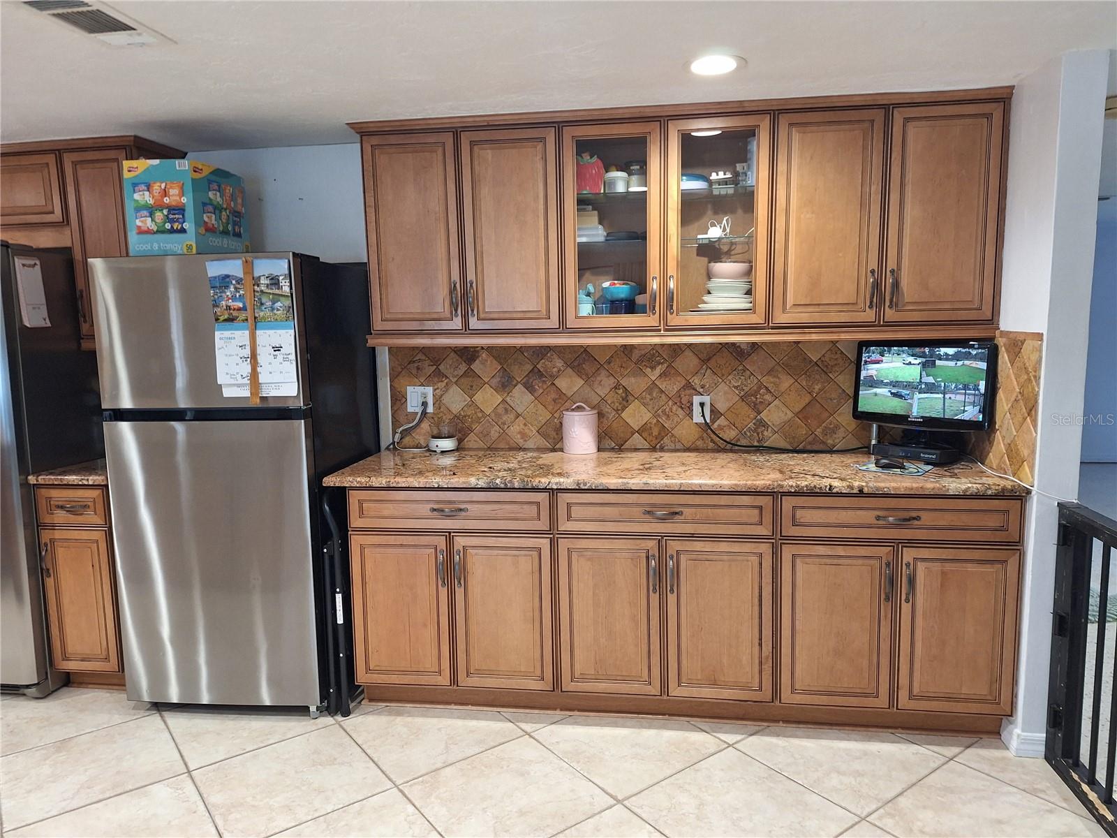 Tons of Cabinet Space for all your cooking toys