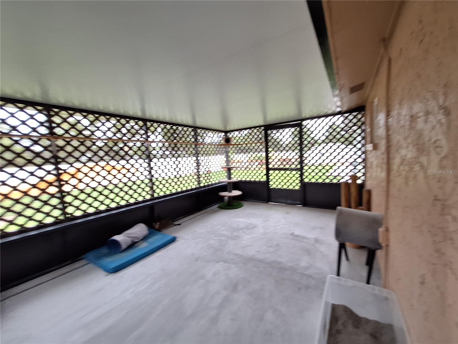 12x18  Private Screen Enclosed Porch off Bedroom 3