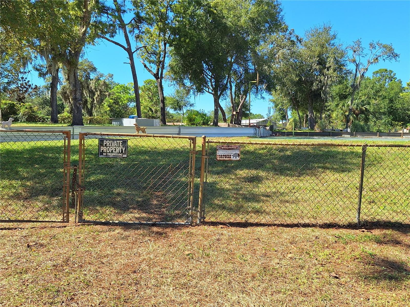 Double Gated Entry to Rear of Property