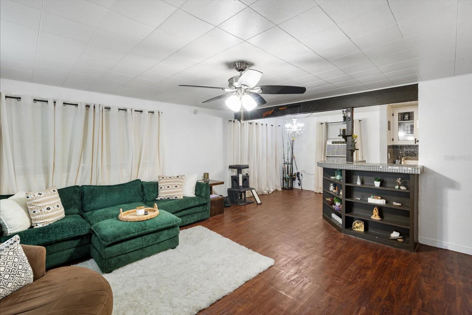 Unit A Family room