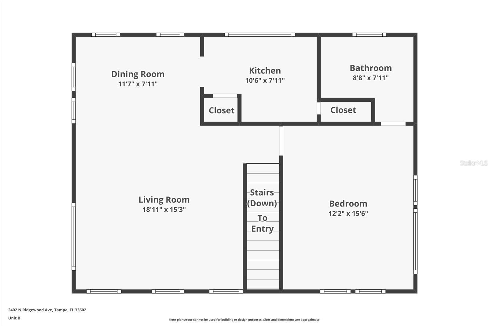 Unit B Floor plan