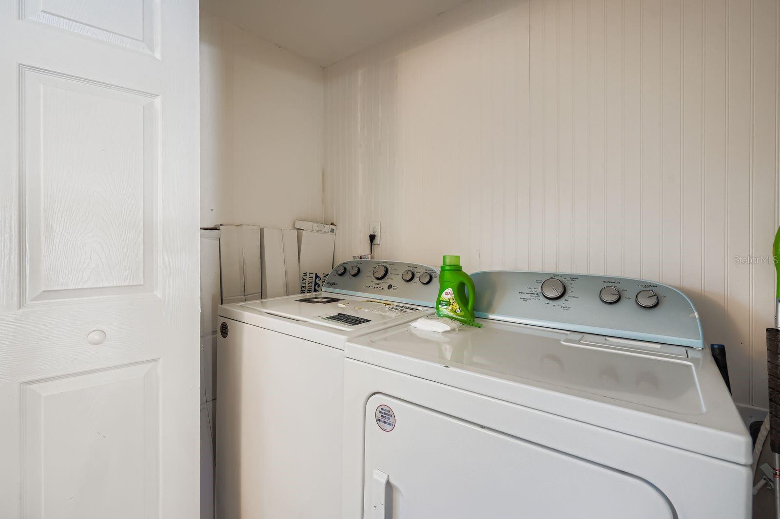 Laundry closet