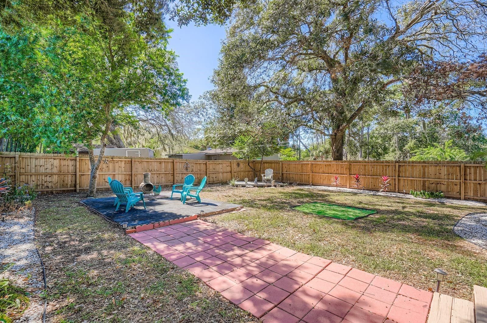 Back yard