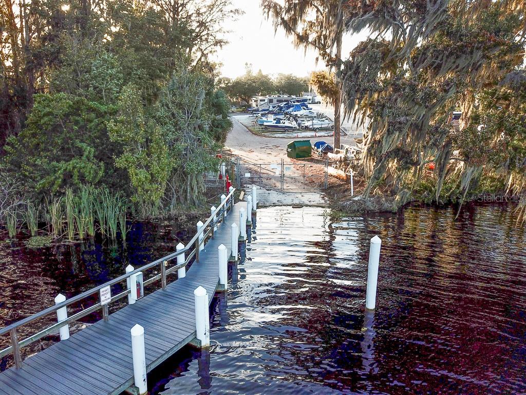 Boat Ramp to Lake Tarpon