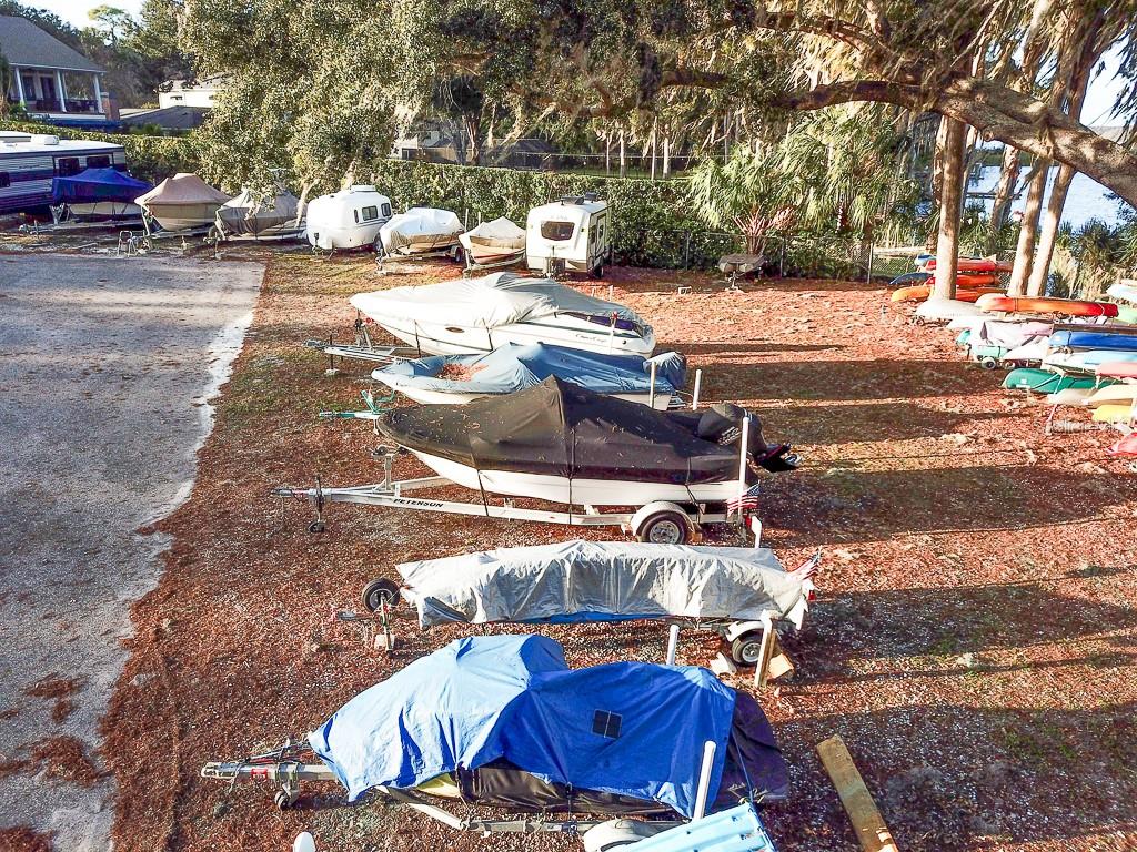 Boat and RV parking included