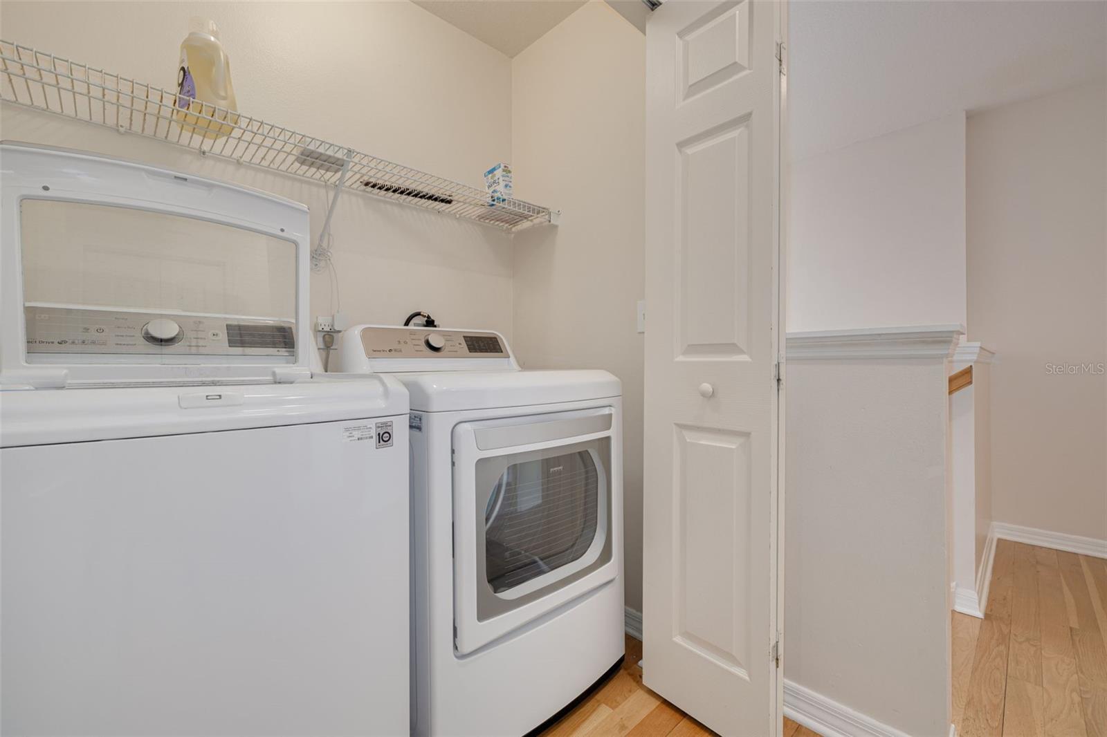 Laundry on 2nd Level