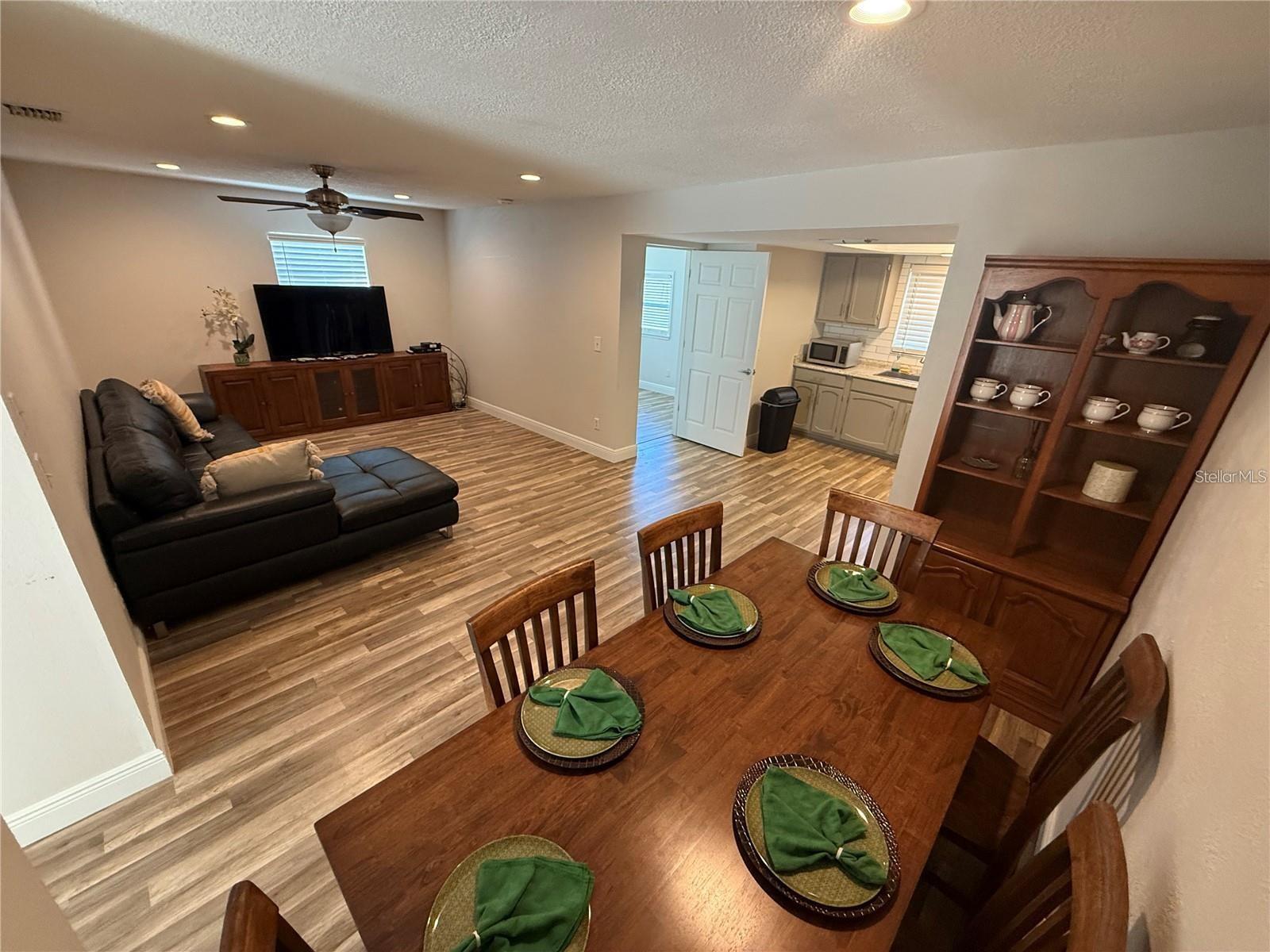 Dinning Area and Living Room