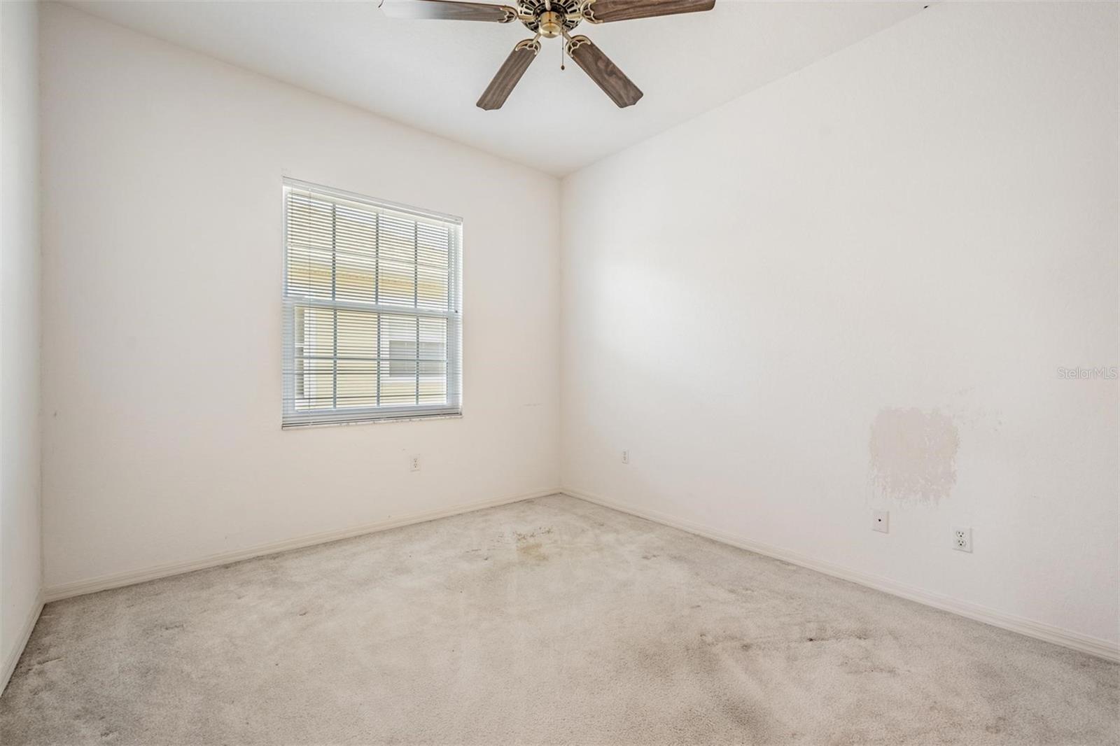 double closet and French door to hallway