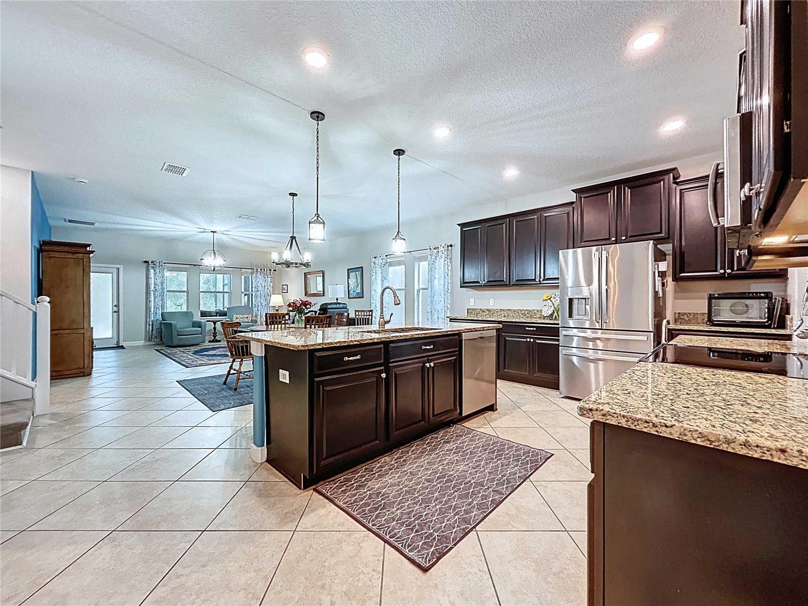 Kitchen View as you enter