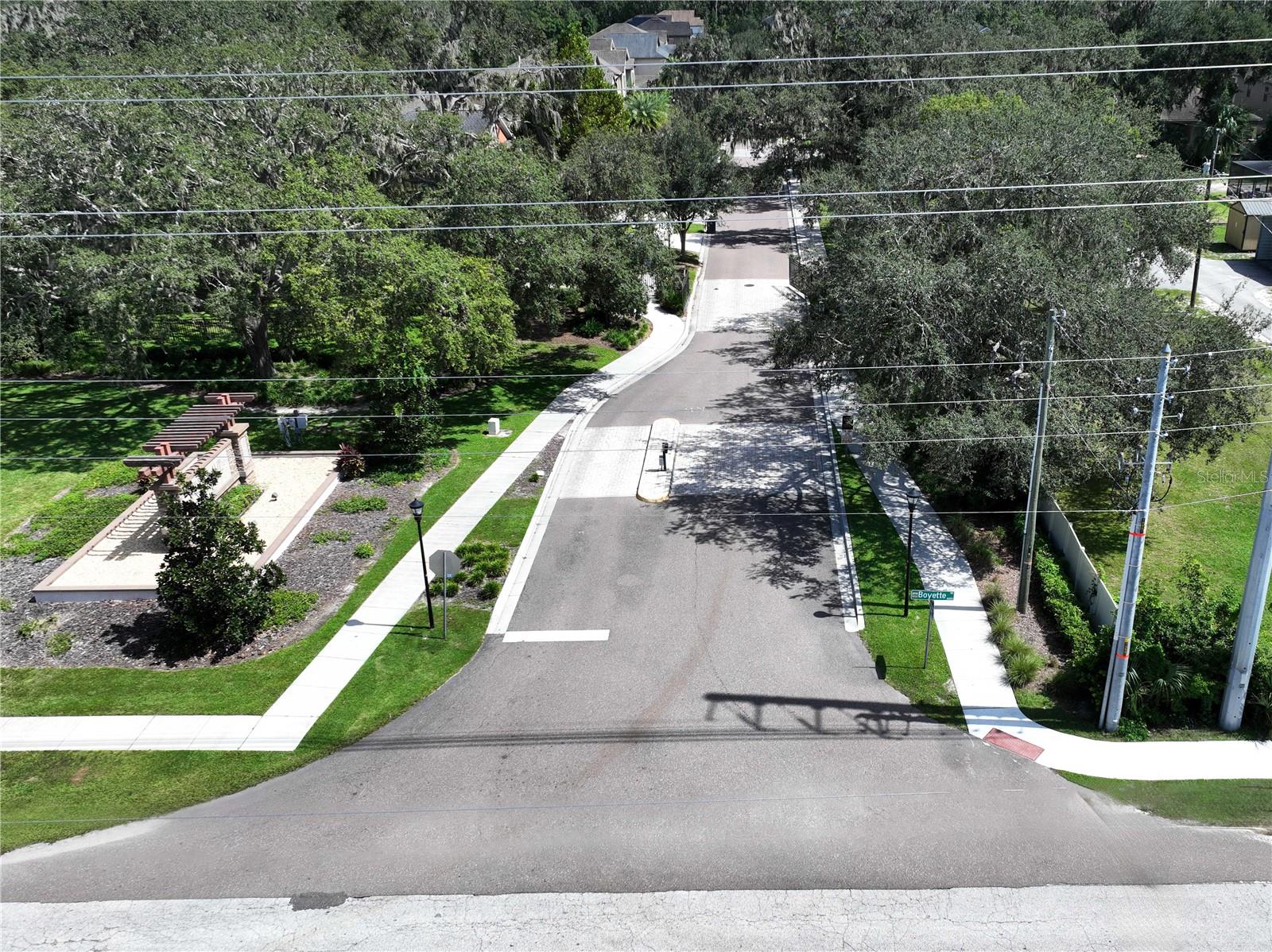 Gated Community Entrance