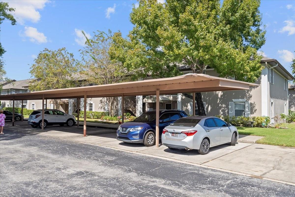 Covered parking