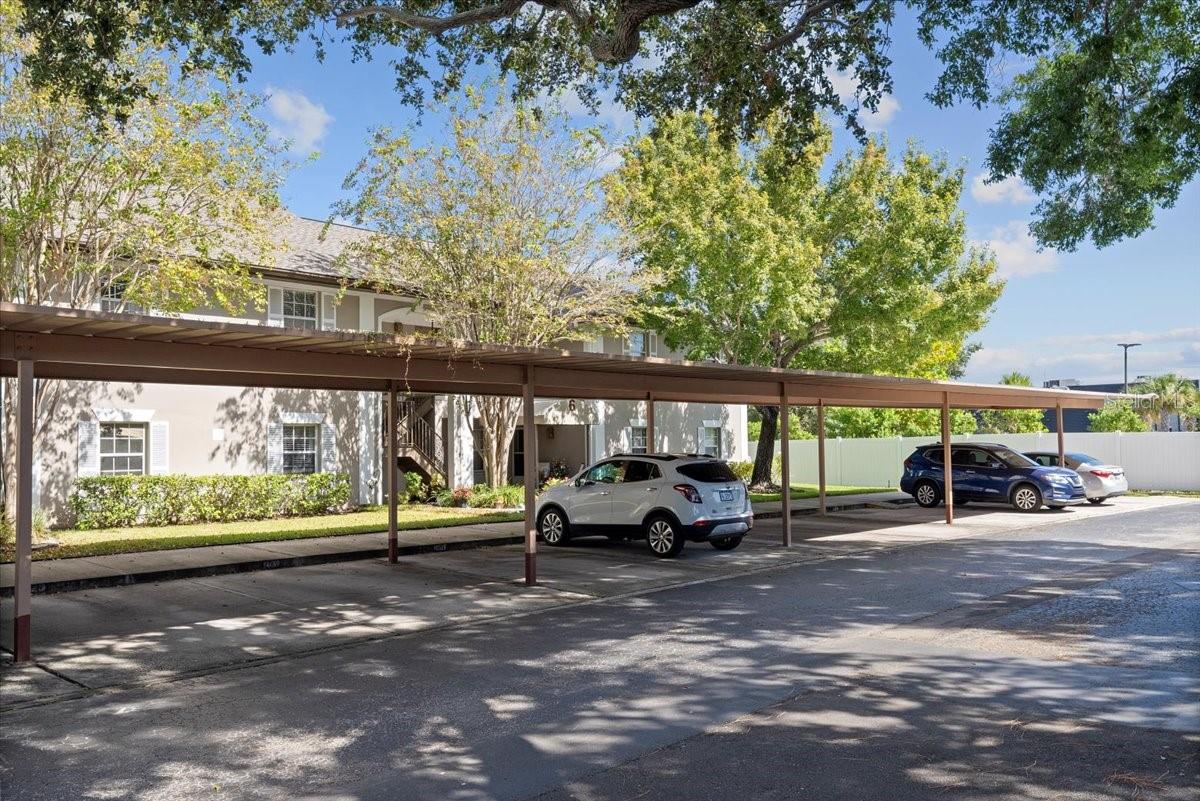 Covered parking