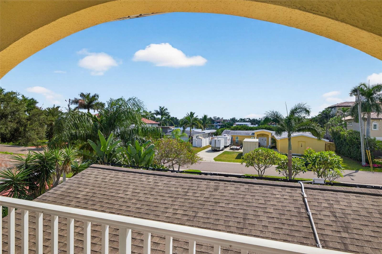 View from primary balcony