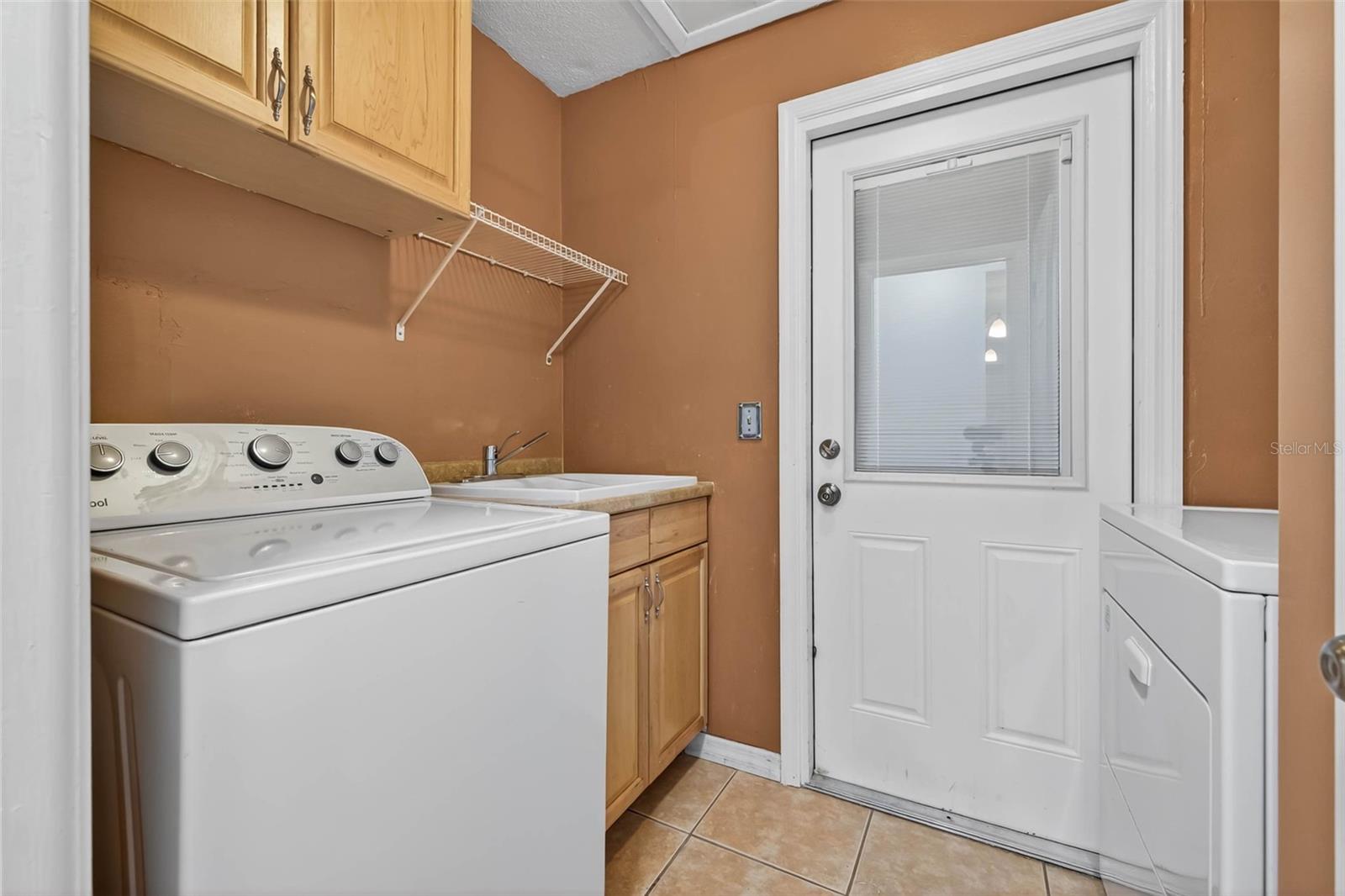 laundry and garage access