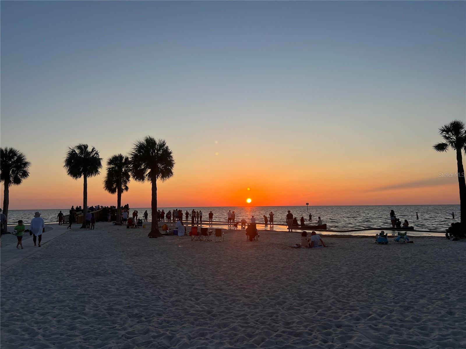 Bayport Pier is a great fishing spot, boat watching, dolphin viewing area with wonderful sunsets and located just 3 miles away