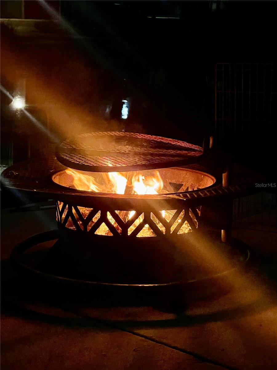 Enjoy sharing storys stories around the campfire.