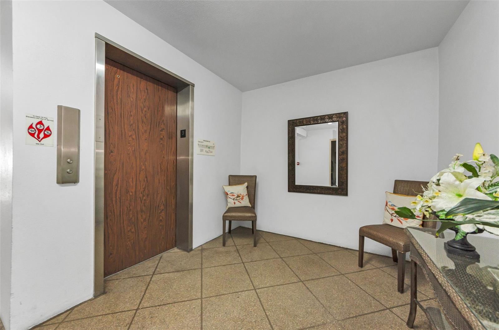 3rd Floor Elevator Lobby