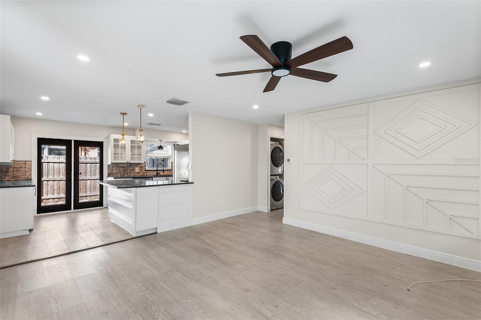 Front Entry/ living/kitchen