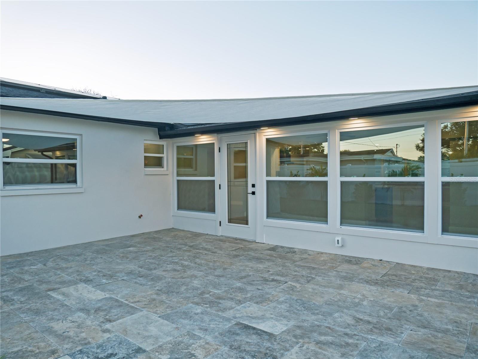 Shaded Patio