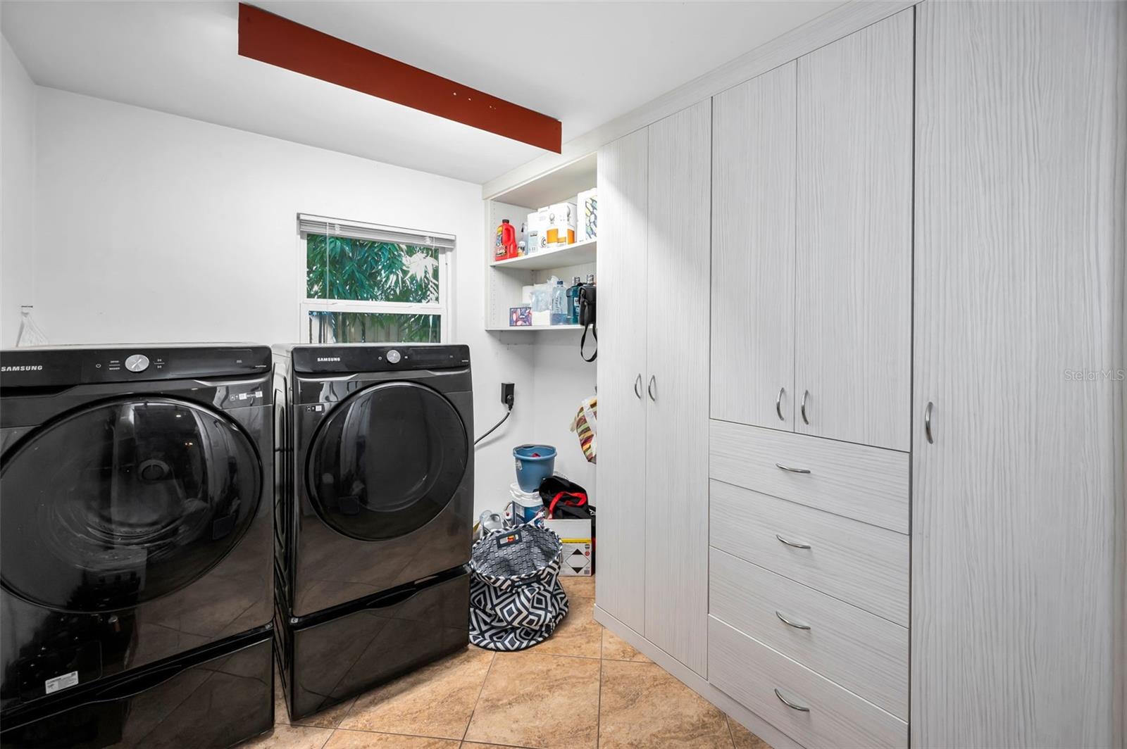 Inside laundry