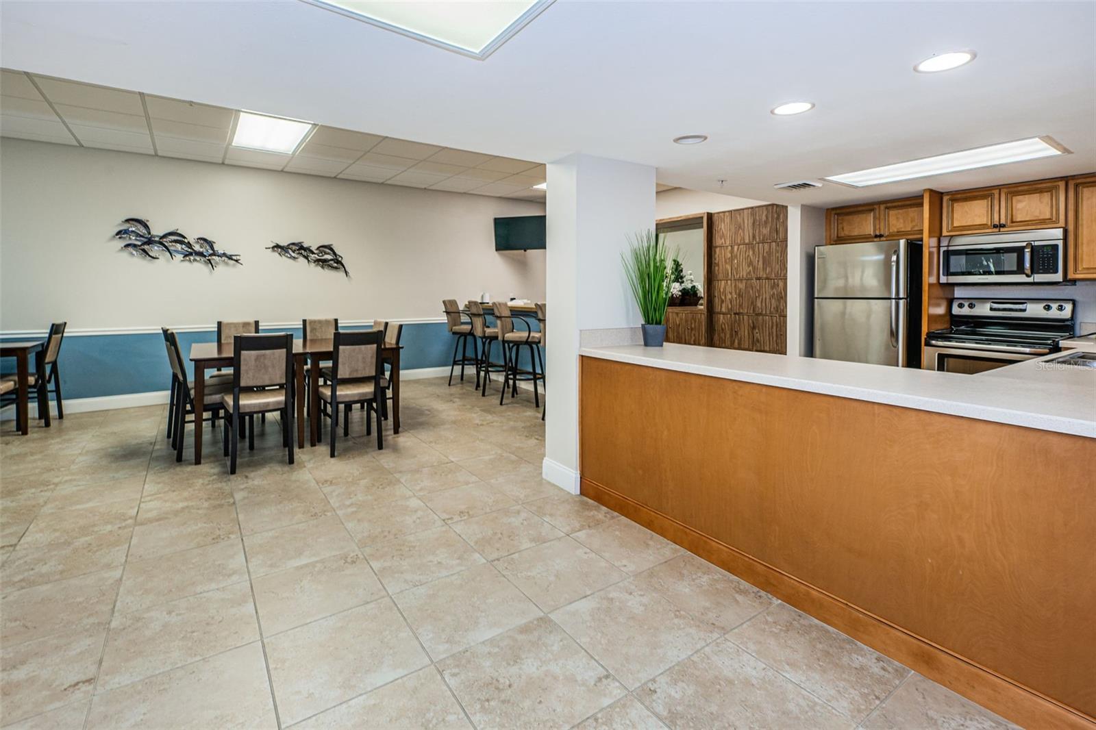 Clubhouse kitchen