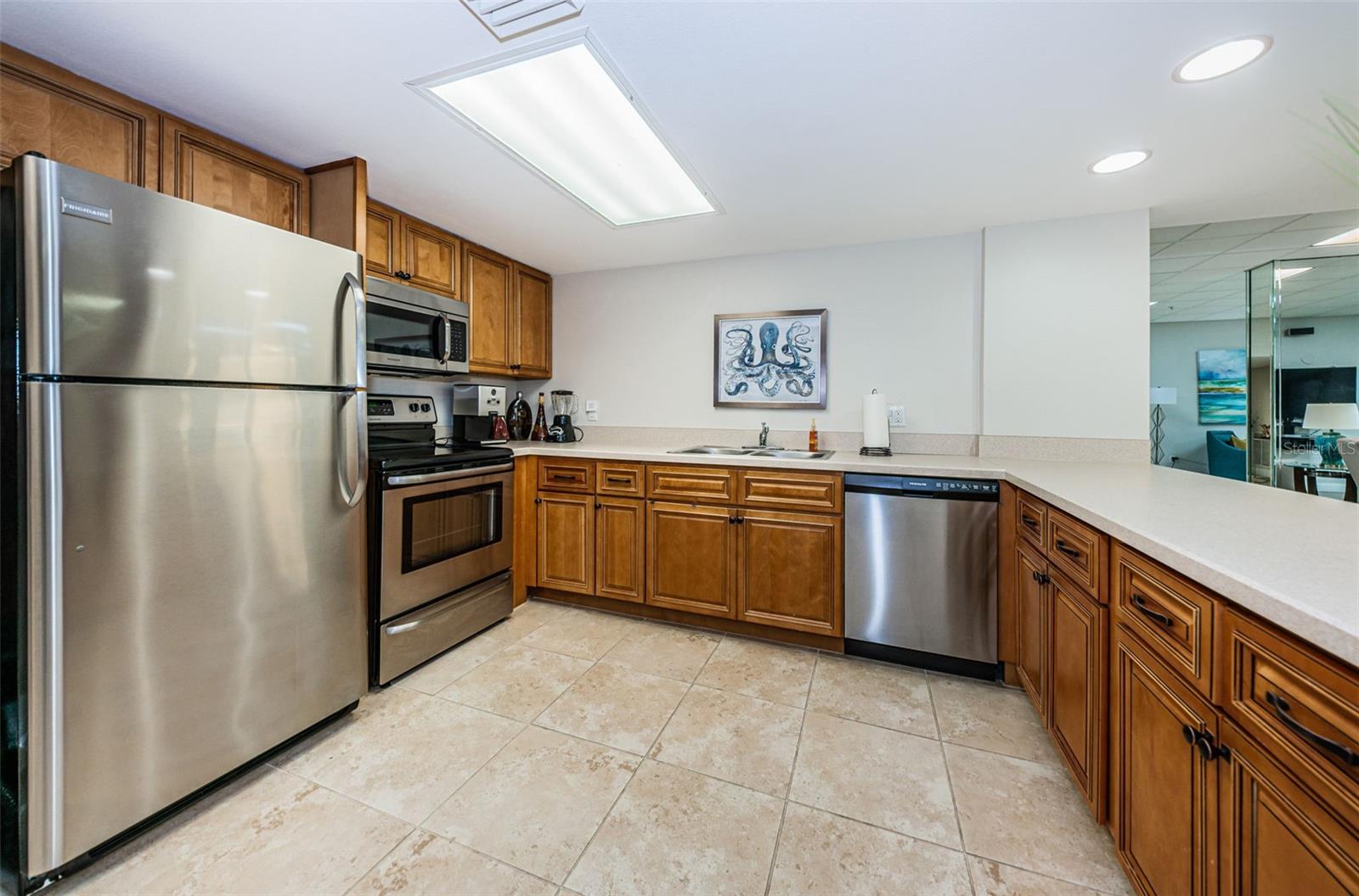 Clubhouse kitchen
