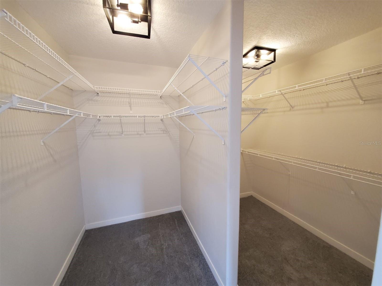 Primary Walk In Closet