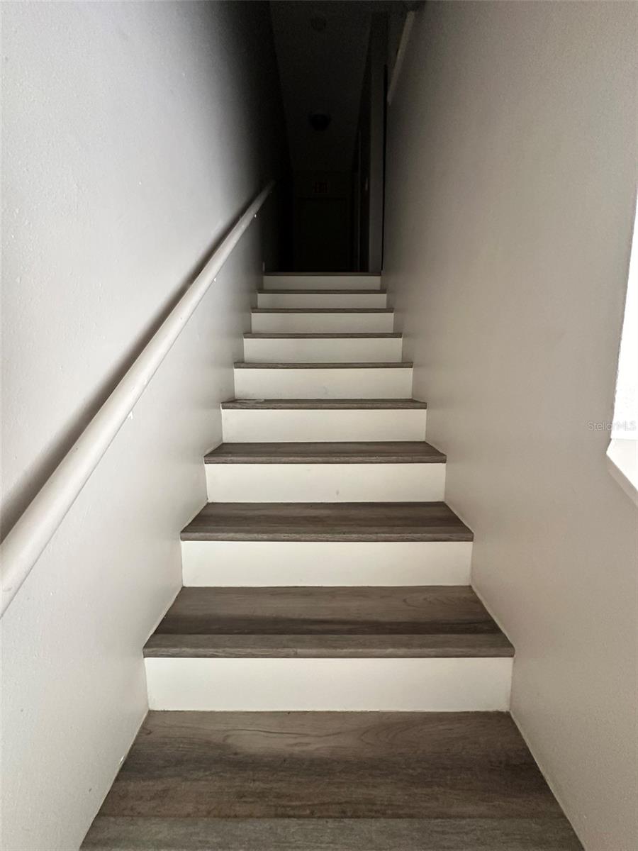 Stairs to Second Level!