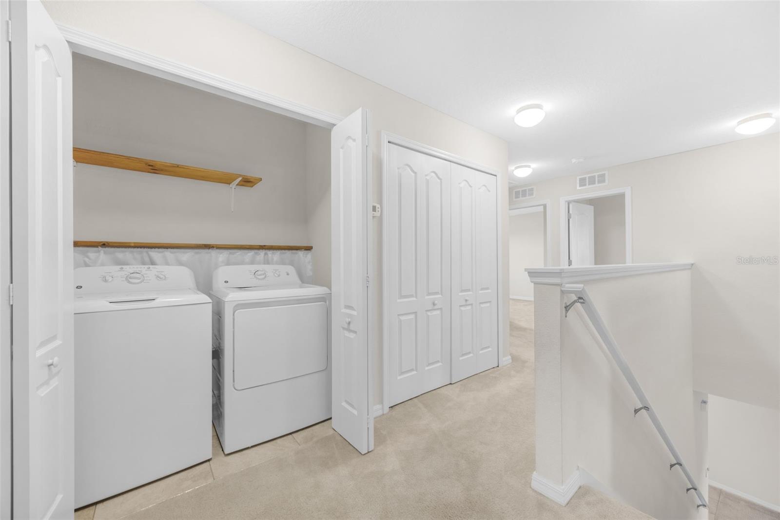 2nd Floor Landing/Laundry Area