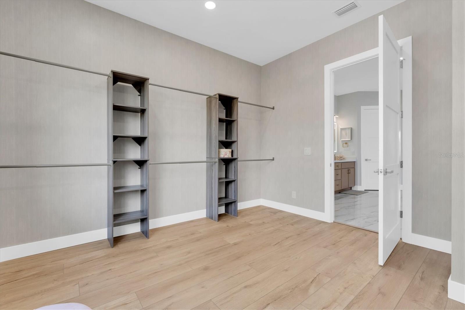 primary walk in closet