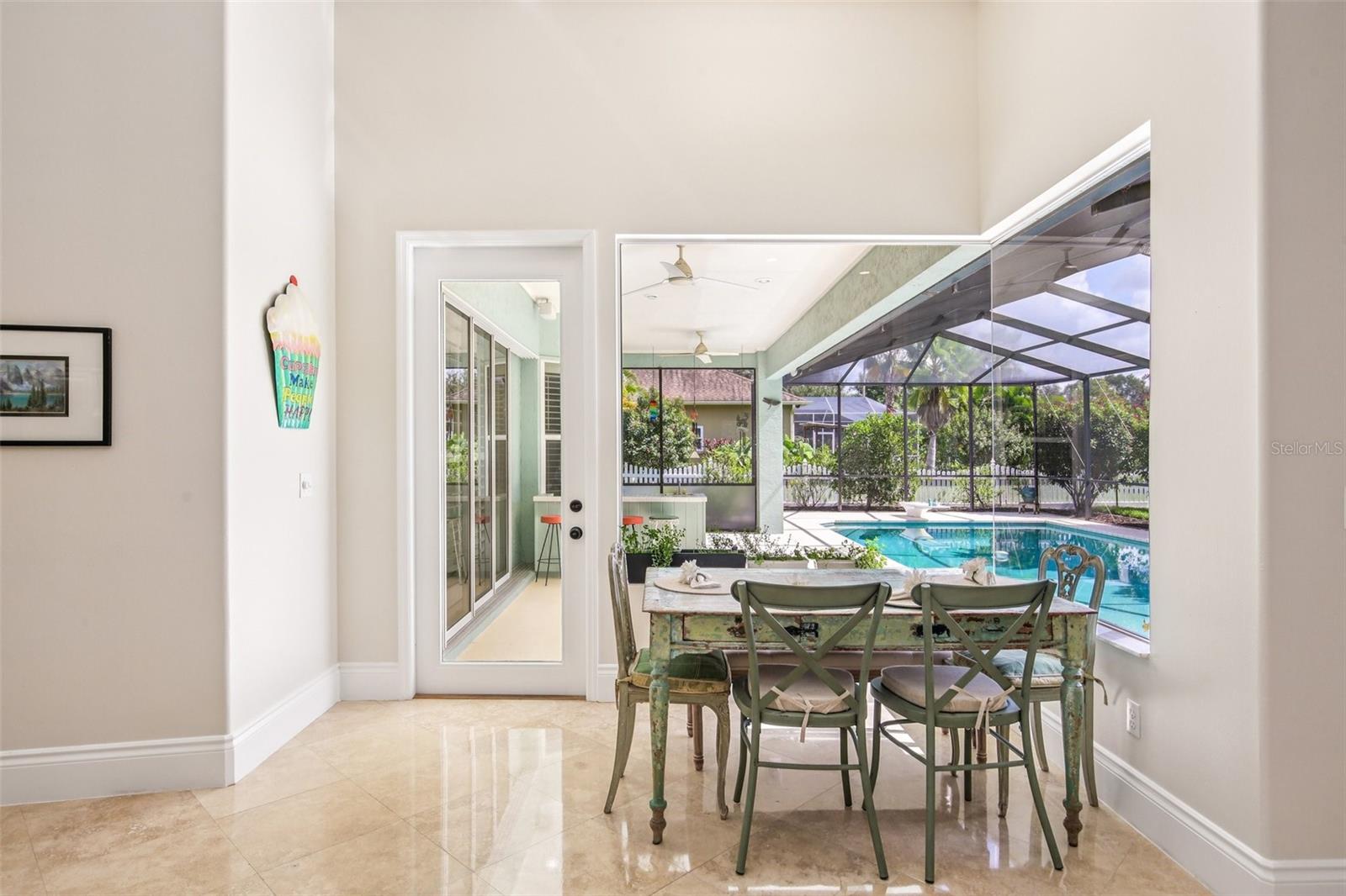 KITCHEN NOOK WITH A VIEW
