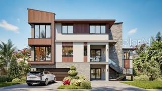 Front virtually staged