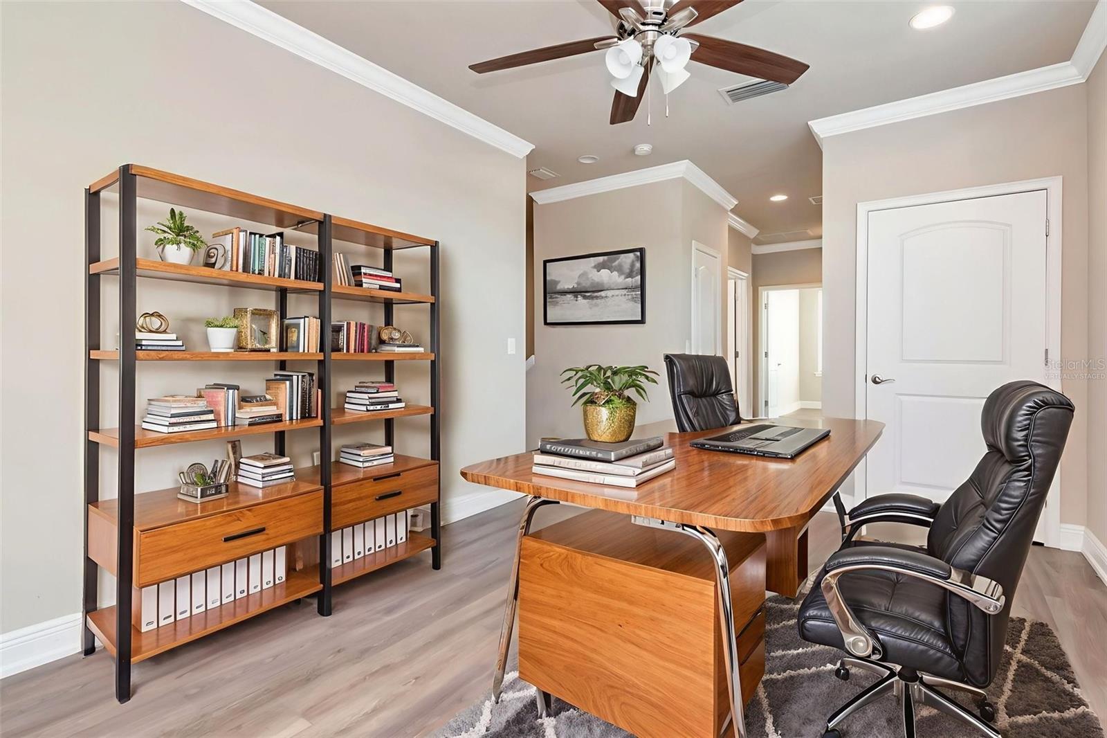 Virtually Staged Loft Space