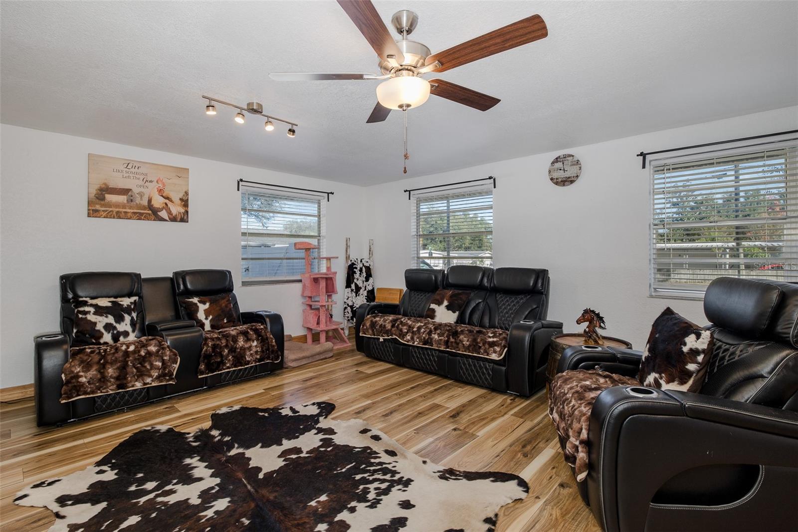 Large, spacious living room