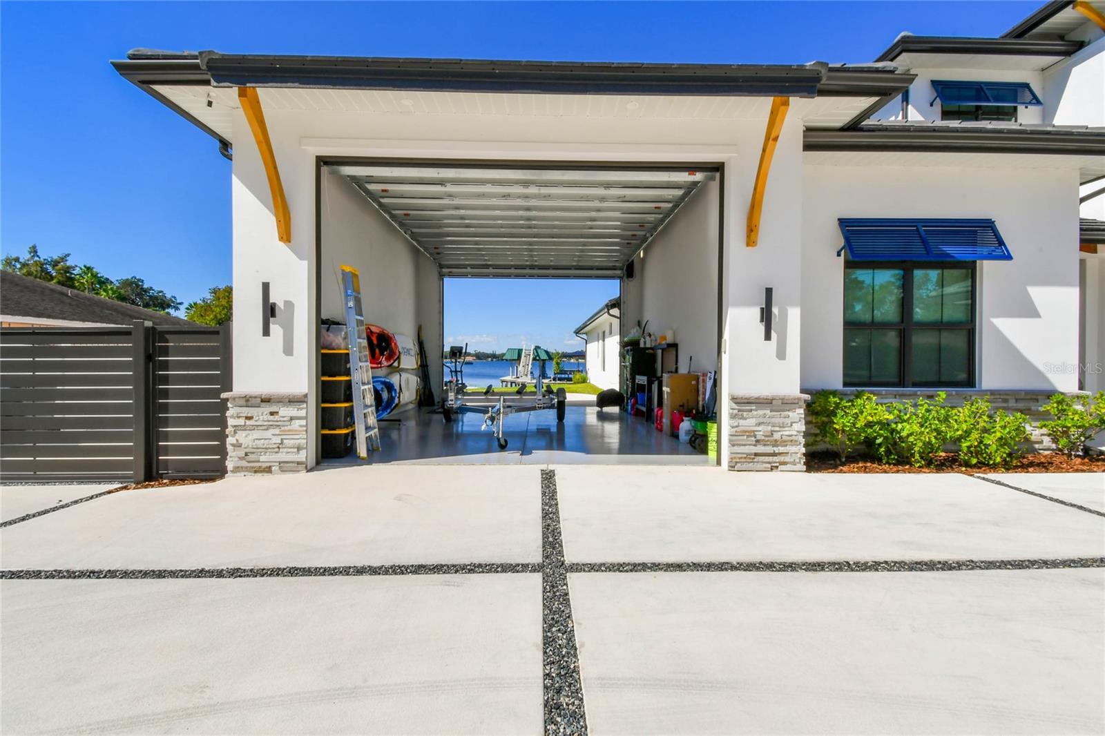 Boat Garage Pull Through