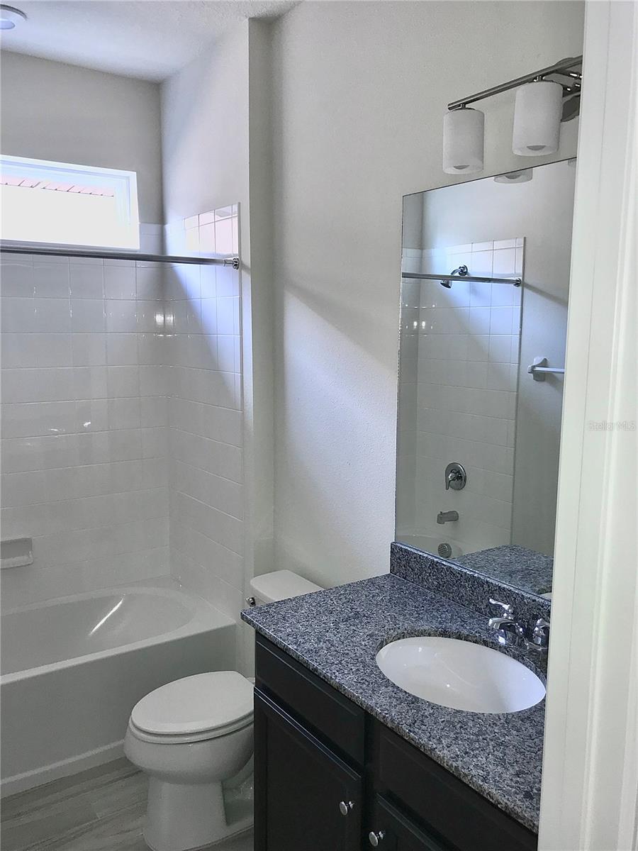 1st Floor guest bathroom unfurnished