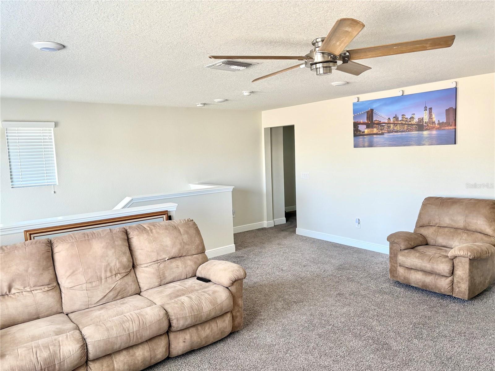 Another view of 2nd Floor Loft furnished