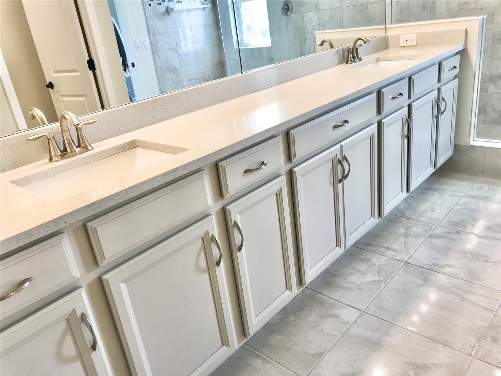 Cabinets in Master Bathroom