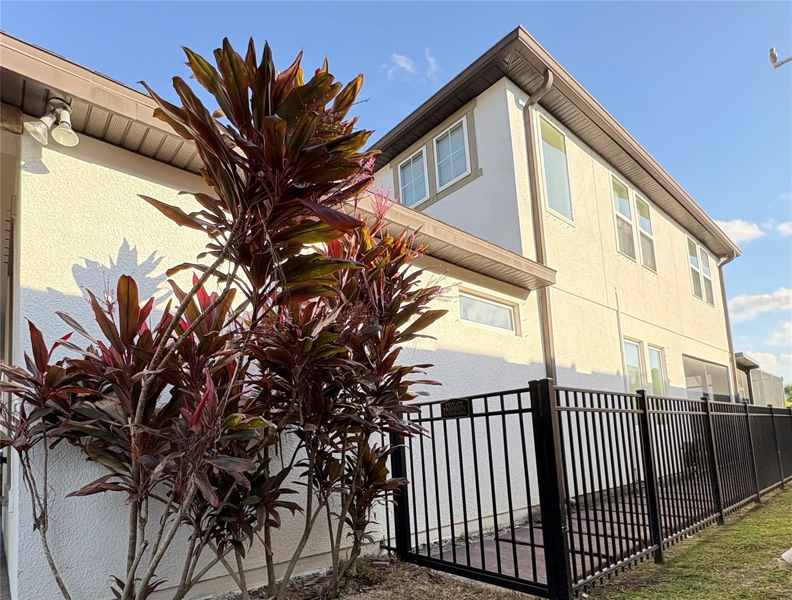 Right side of house (from the front)