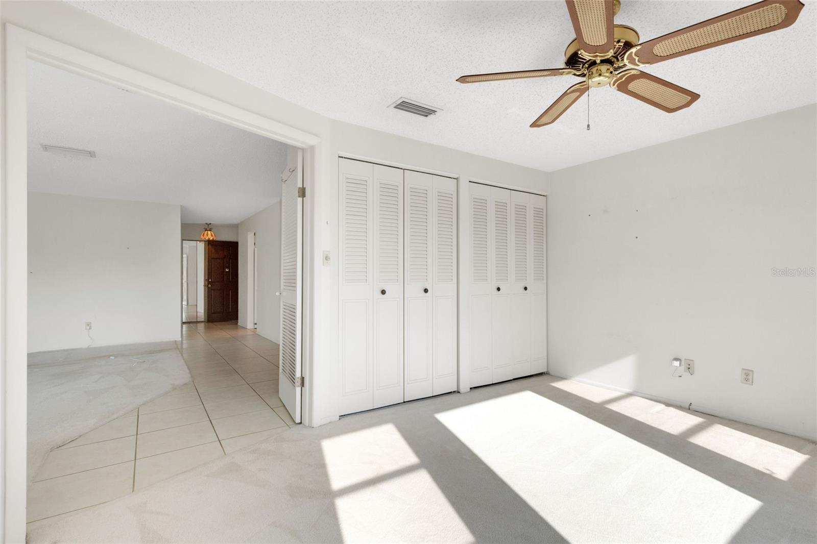 3rd Bedroom/Home Office Opens to Living Room