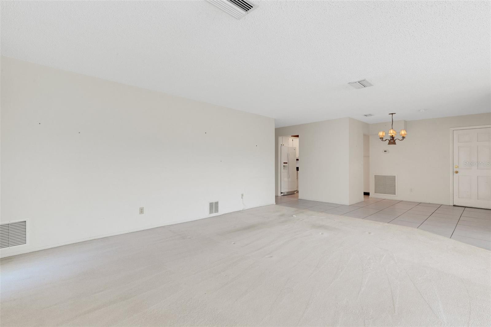 Living Room and Dining Area
