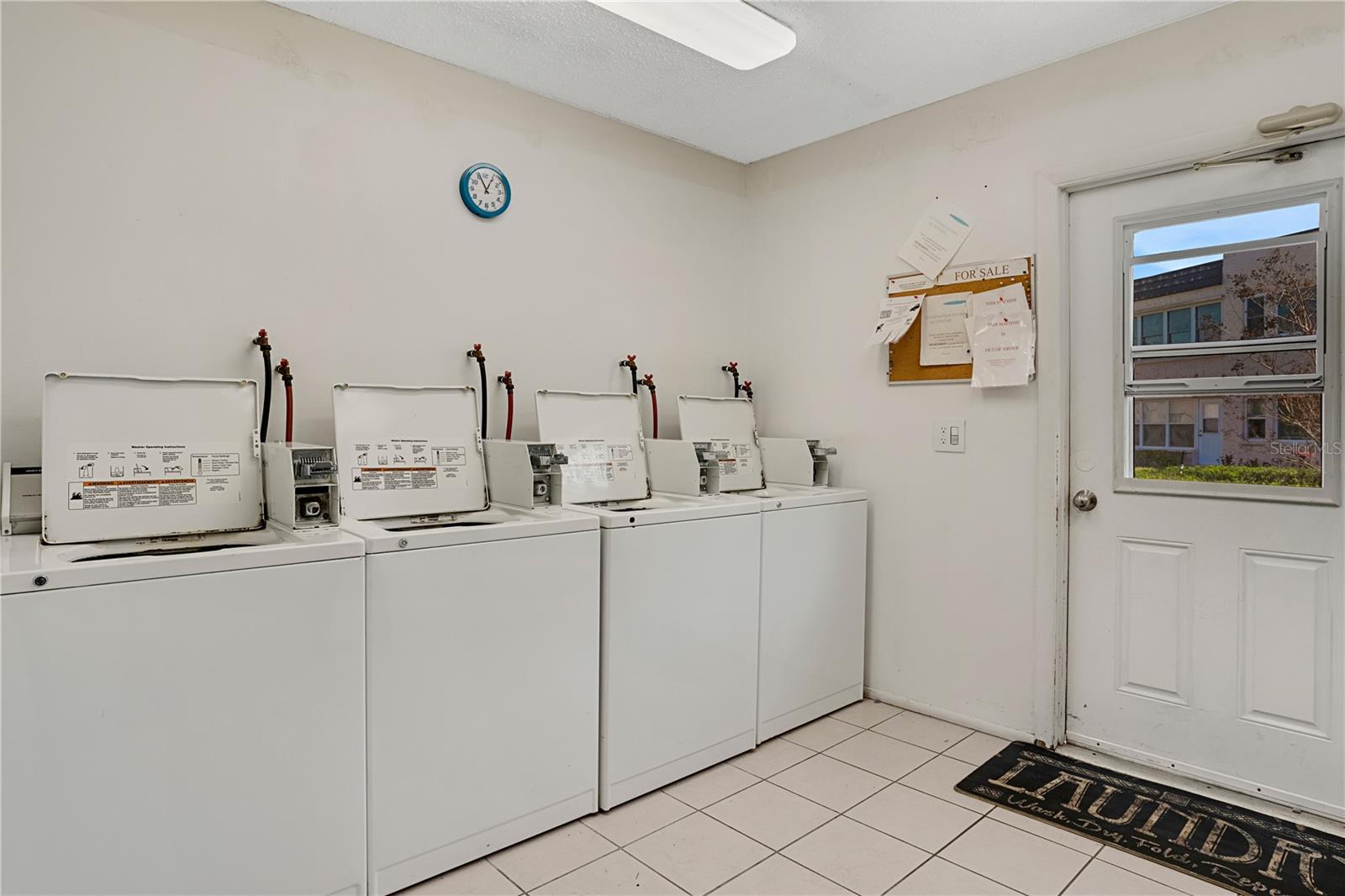 Laundry Room with new washers & dryers